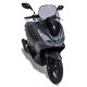 HONDA PCX 125 2014 - 2017 CÚPULA SOBRE ELEVADO +10 CM (TOTAL 55 CM)