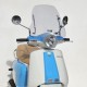 LAMBRETTA LN 125 2012 - 2014 CÚPULA SOBRE ELEVADO 42 CM CON KIT DE MONTAJE CROMADO