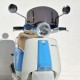 LAMBRETTA LN 125 2012 - 2014 CÚPULA SPORT 30 CM CON KIT DE FIJACIONES CROMADO