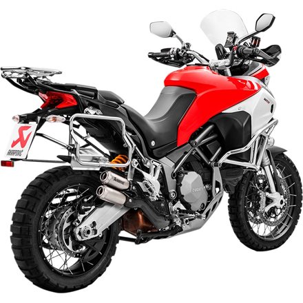 DUCATI MULTISTRADA 1200 S ABS ENDURO PRO SILVER AKRAPOVIC