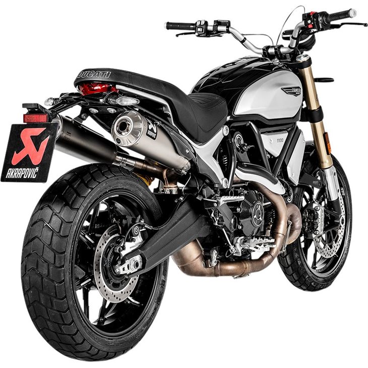 DUCATI SCRAMBLER 1100 ABS SPECIAL SILVER AKRAPOVIC