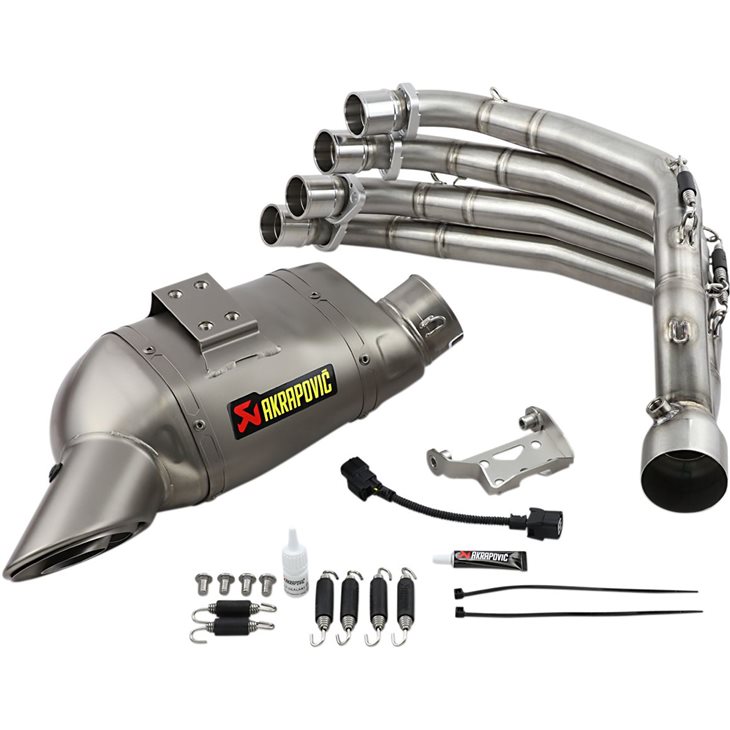 HONDA CBR 650 F STAINLESS STEEL AKRAPOVIC