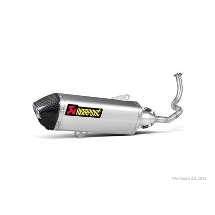 HONDA SH 125 I ABS STAINLESS STEEL AKRAPOVIC