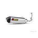 HONDA SH 150 I ABS STAINLESS STEEL AKRAPOVIC