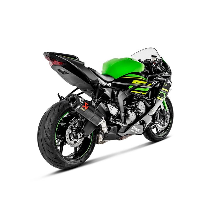 KAWASAKI ZX-6 R 600 NINJA STRAIGHT CAN AKRAPOVIC