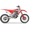 RED MOTO CRF 450 R MOTOCROSS EXHAUST SYSTEM AKRAPOVIC