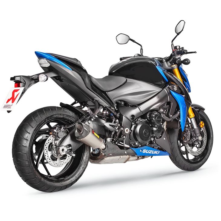 SUZUKI GSX-S 1000 F ABS TITANIUM AKRAPOVIC