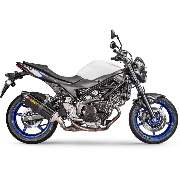 SUZUKI SV 650 X ABS CAFE RACER AKRAPOVIC