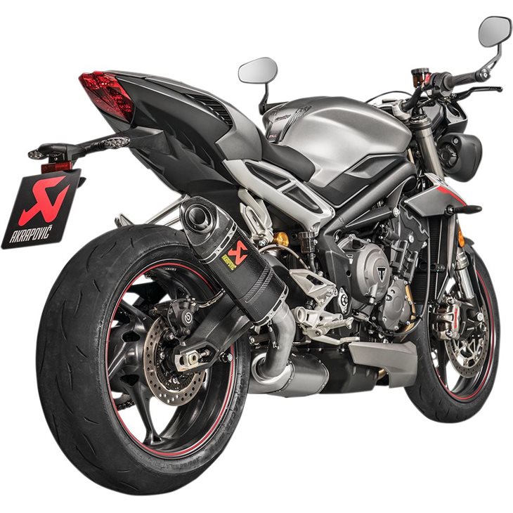 TRIUMPH STREET TRIPLE 765 RS ABS CARBON FIBER AKRAPOVIC