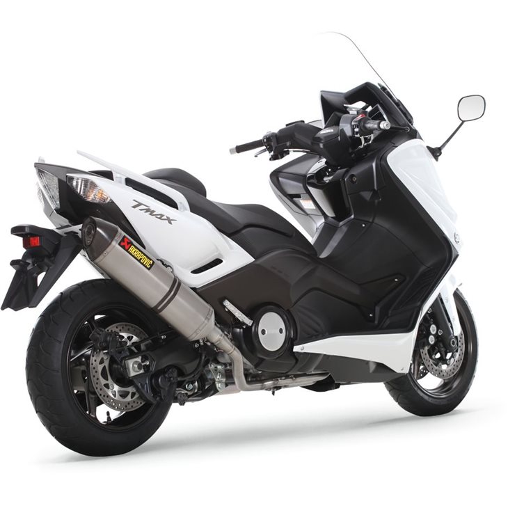 YAMAHA XP 500 T-MAX ABS T-MAX WHITE MAX SILVER AKRAPOVIC