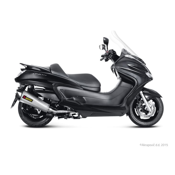 YAMAHA YP 400 ABS MAJESTY POLISHED AKRAPOVIC