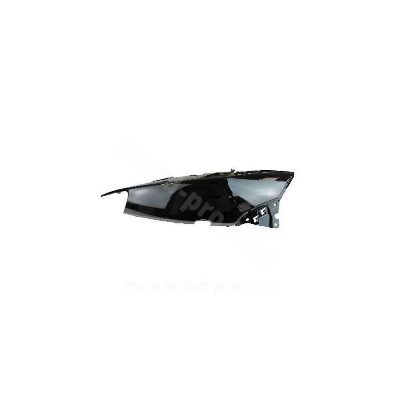 TAPA TRASERA DERECHA YAMAHA T-MAX 500 2008-12 NEGRO BRILLO