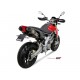 APRILIA DORSODURO 750 2008 - 2016 SUONO INOX COPA CARBONO MIVV