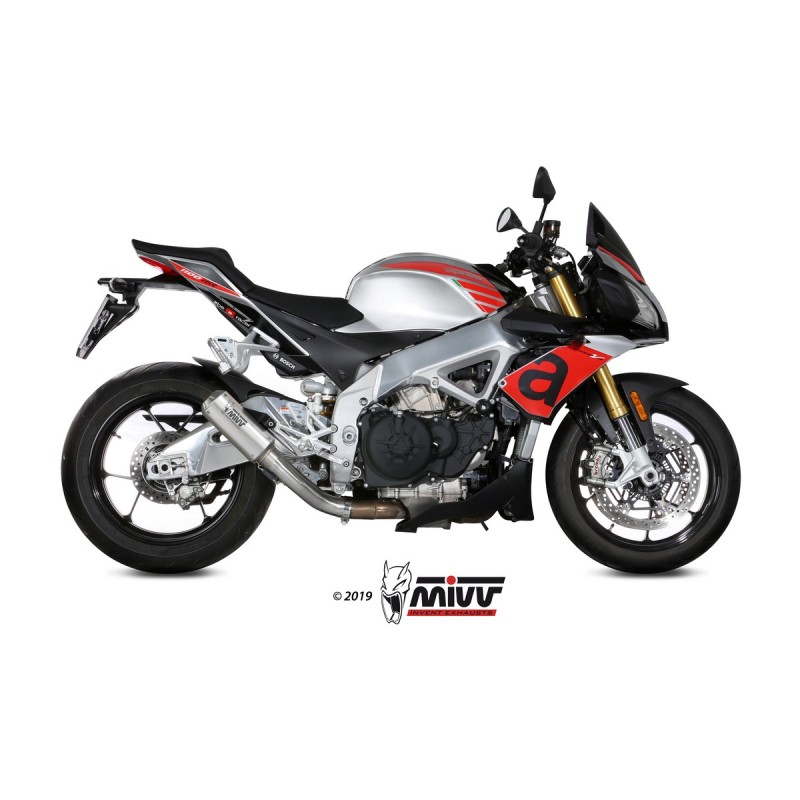 APRILIA TUONO V4 1100 2018 - MK3 INOX/ST. STEEL MIVV APRILIA TUONO V4 1100 2018 - MK3 INOX/ST. STEEL MIVV