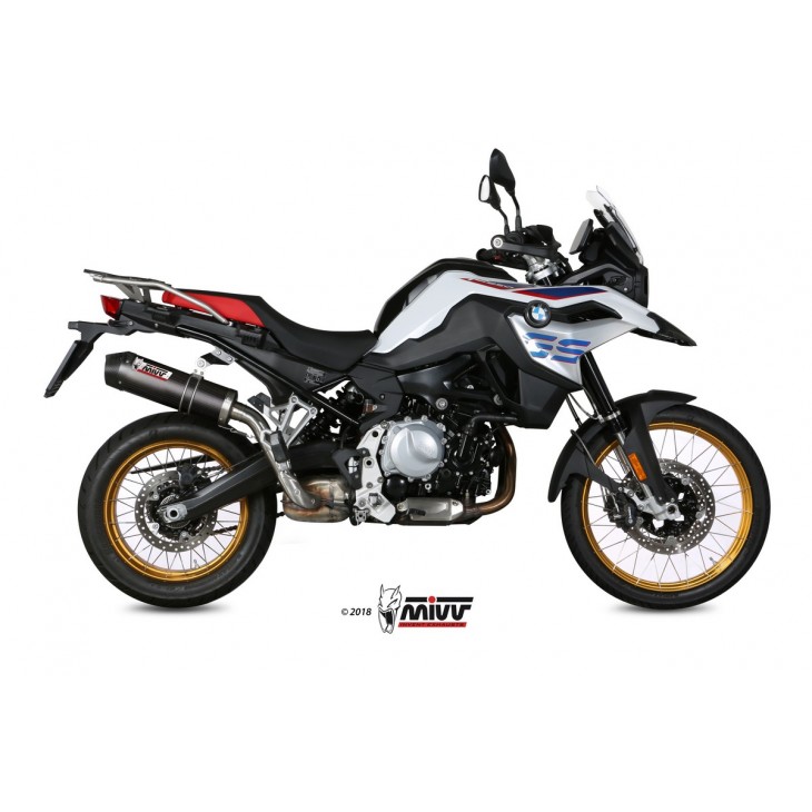 BMW F 750 GS 2018 - OVAL CARBONO COPA CARBONO MIVV