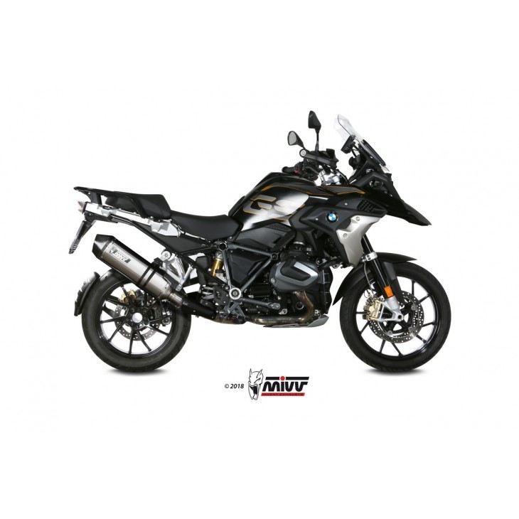 BMW R 1250 GS / ADVENTURE 2019 - SPEED EDGE INOX COPA CARBONO MIVV