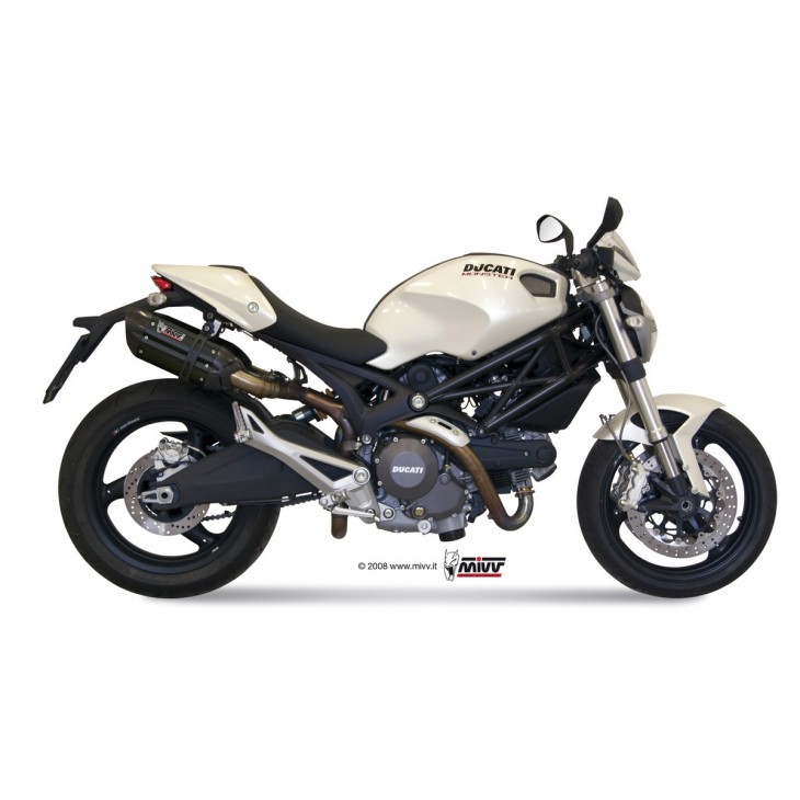 DUCATI MONSTER 696 2008 - 2014 SUONO BLACK MIVV