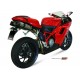 DUCATI 848 2007 - 2013 SUONO INOX COPA CARBONO MIVV