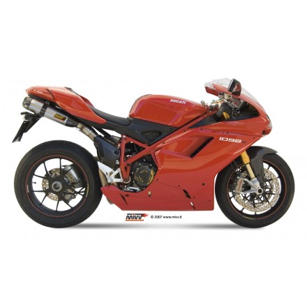 DUCATI 1098 2007 - 2011 SUONO INOX COPA CARBONO MIVV