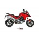 DUCATI MULTISTRADA 1200 2015 - 2017 DELTA RACE INOX COPA CARBONO MIVV