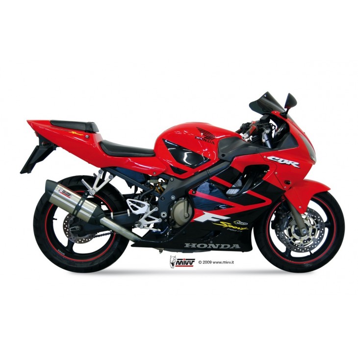 HONDA CBR 600 FS 2001 - 2003 SUONO INOX COPA CARBONO MIVV