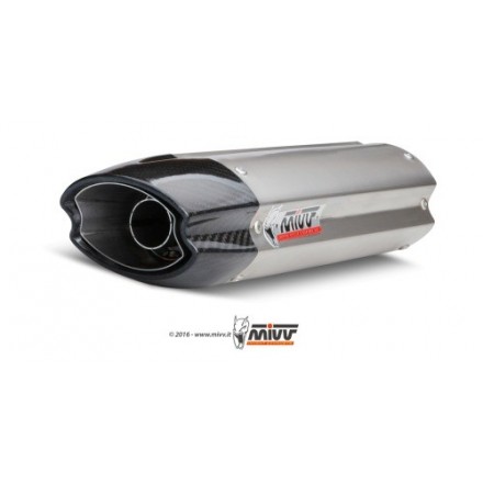 HONDA CBR 600 RR 2007 - 2012 SUONO FULL TITANIO COPA CARBONO MIVV