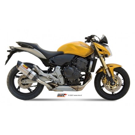 HONDA HORNET 600 2007 - 2013 SUONO INOX COPA CARBONO MIVV