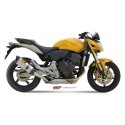 HONDA HORNET 600 2007 - 2013 SUONO INOX COPA CARBONO MIVV