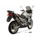 HONDA XLV 650 TRANSALP 2000 - 2004 SUONO INOX COPA CARBONO MIVV