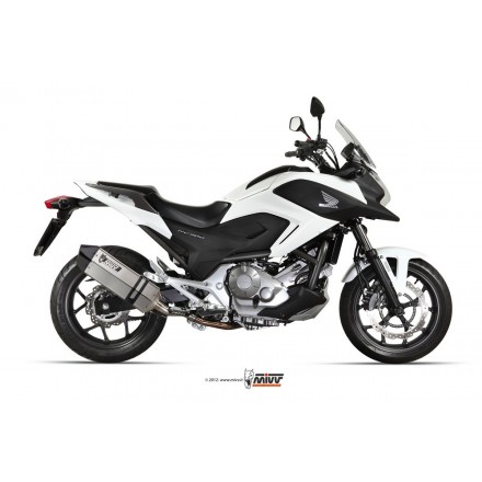 HONDA NC 700 S / X 2012 - 2014 SPEED EDGE INOX COPA CARBONO MIVV