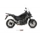 HONDA NC 750 S / X 2014 - 2015 SUONO INOX COPA CARBONO MIVV