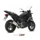 HONDA NC 750 S / X 2014 - 2015 SUONO INOX COPA CARBONO MIVV