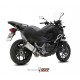 HONDA NC 750 S / X 2014 - 2015 SUONO INOX COPA CARBONO MIVV