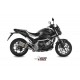 HONDA NC 750 S / X 2016 - SUONO INOX COPA CARBONO MIVV