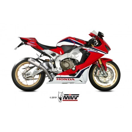 HONDA CBR 1000 RR 2017 - 2019 MK3 INOX/ST. STEEL MIVV