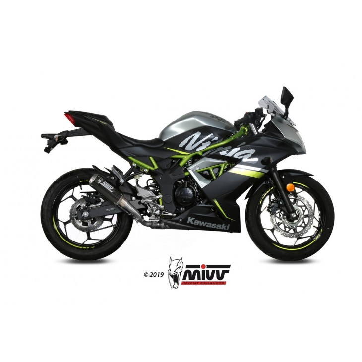 KAWASAKI NINJA 125 2019 - MK3 CARBONO MIVV