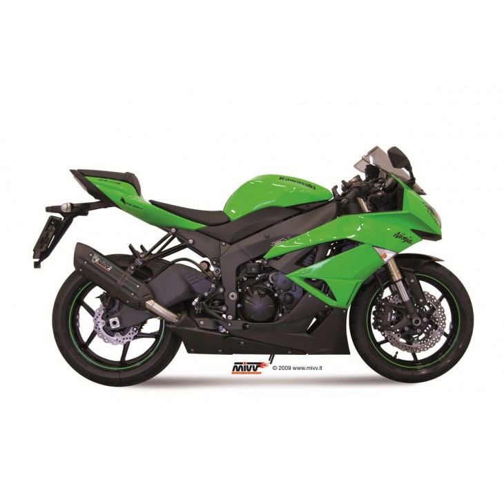 KAWASAKI ZX-6 R 2009 - 2016 SUONO BLACK MIVV