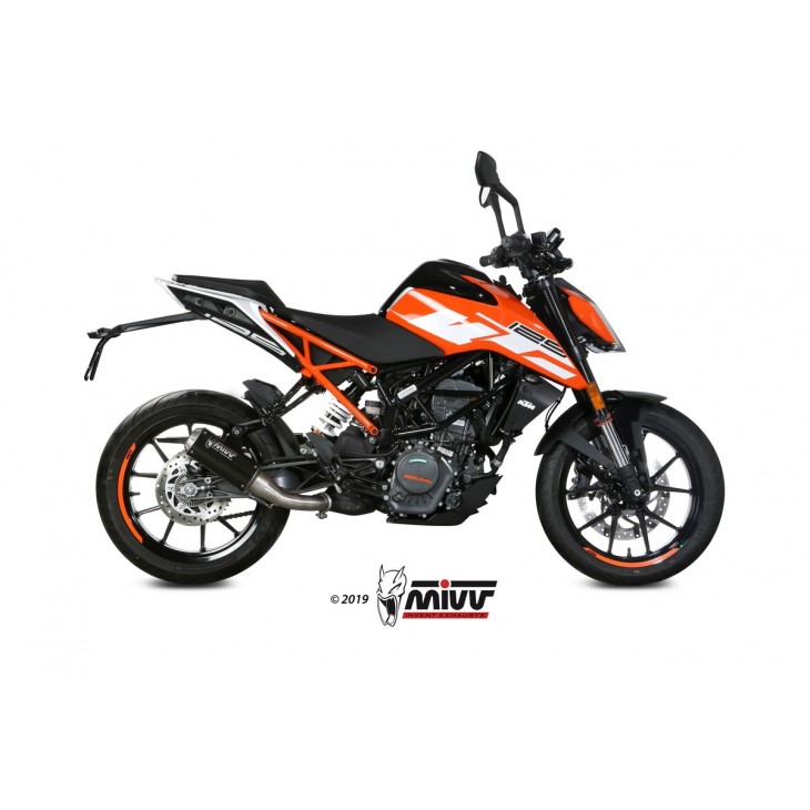 KTM 125 DUKE 2017 - MK3 BLACK MIVV