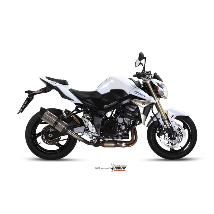 SUZUKI GSR 750 2011 - 2016 SUONO INOX COPA CARBONO MIVV