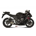 SUZUKI GSX-R 750 2006 - 2007 SUONO INOX COPA CARBONO MIVV