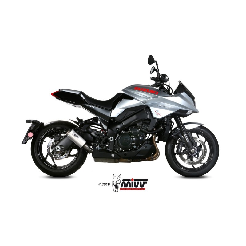 SUZUKI GSX-S 1000 KATANA 2019 - MK3 INOX/ST. STEEL MIVV