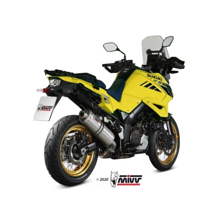 SUZUKI DL V-STROM 1050 / XT 2020 - OVAL INOX/ST. STEEL MIVV