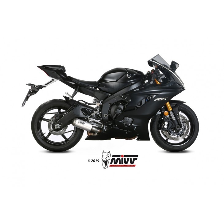 YAMAHA YZF 600 R6 2017 - MK3 INOX/ST. STEEL MIVV