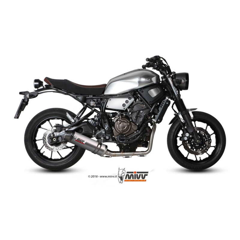 YAMAHA XSR 700 2016 - OVAL TITANIO COPA CARBONO MIVV YAMAHA XSR 700 2016 - OVAL TITANIO COPA CARBONO MIVV