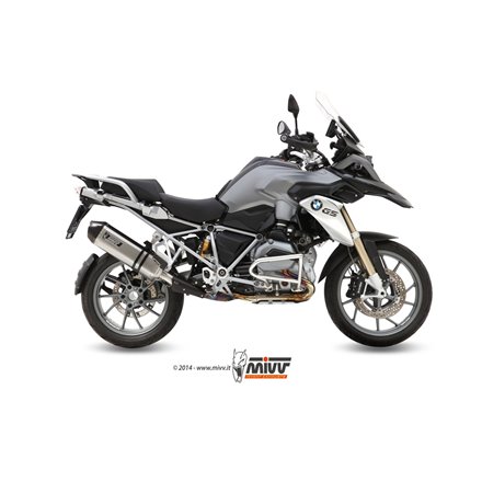 BMW R 1200 GS / ADVENTURE 2013 - 2018 SPEED EDGE INOX COPA CARBONO MIVV