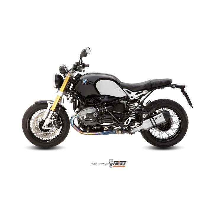 BMW R NINE T 2014 - SPEED EDGE INOX COPA CARBONO MIVV