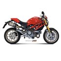 DUCATI MONSTER 795 2012 - 2014 SUONO INOX COPA CARBONO MIVV