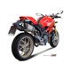 DUCATI MONSTER 796 2010 - 2014 SUONO INOX COPA CARBONO MIVV