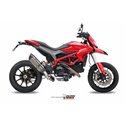 DUCATI HYPERSTRADA 821 2013 - 2015 SUONO INOX COPA CARBONO MIVV