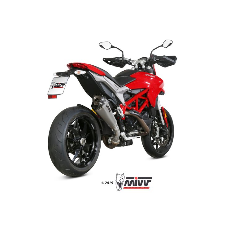 DUCATI HYPERMOTARD 939 2016 - 2018 DELTA RACE INOX COPA CARBONO MIVV